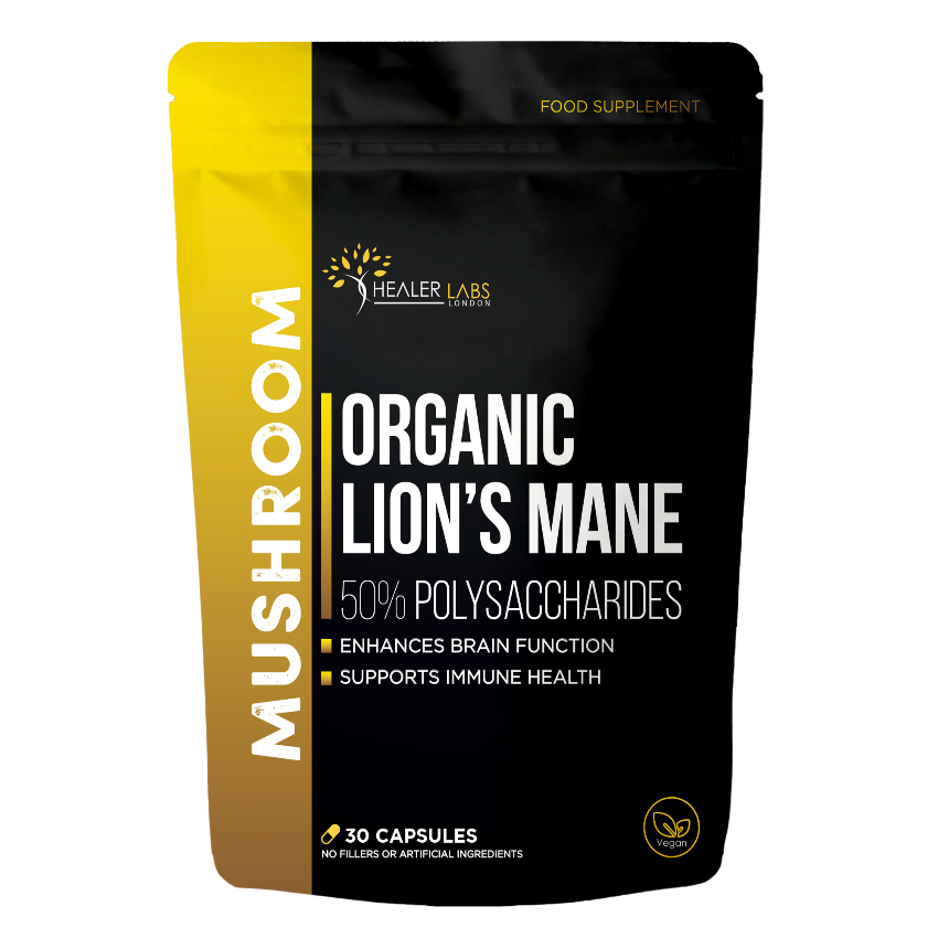 Lions Mane 50% Polysaccharides 30 Capsules