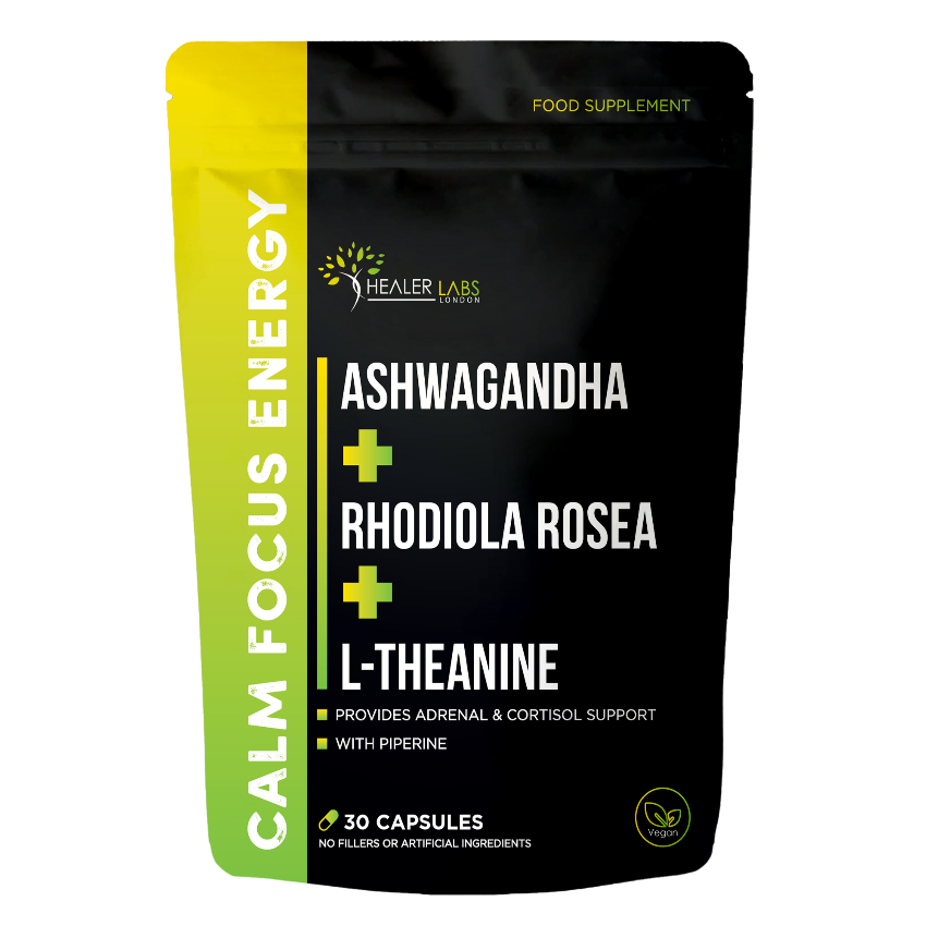 Ashwagandha + Rhodiola Rosea +  L-Theanine