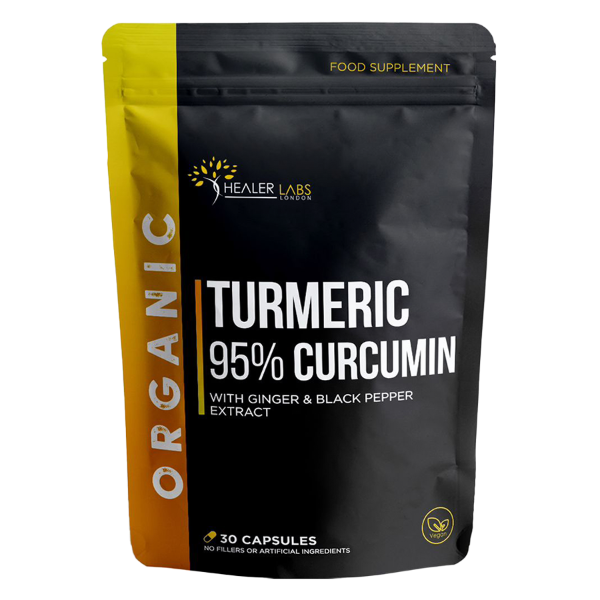 Turmeric 95% Curcumin With Ginger & Black Pepper